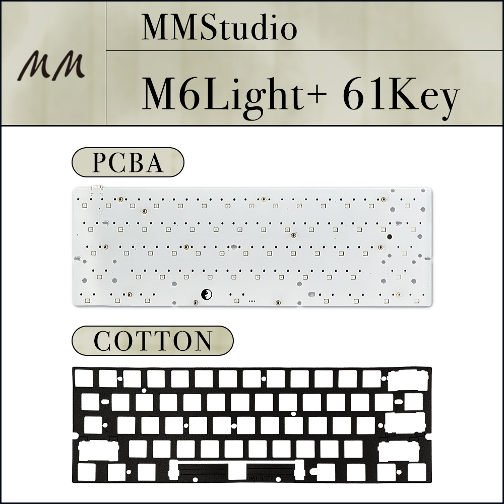 MM Studio M6Lite+ 61key PCBA