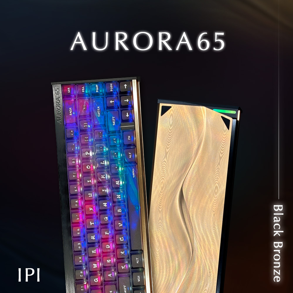 IPI AURORA65 ラピッドトリガーキーボード Black