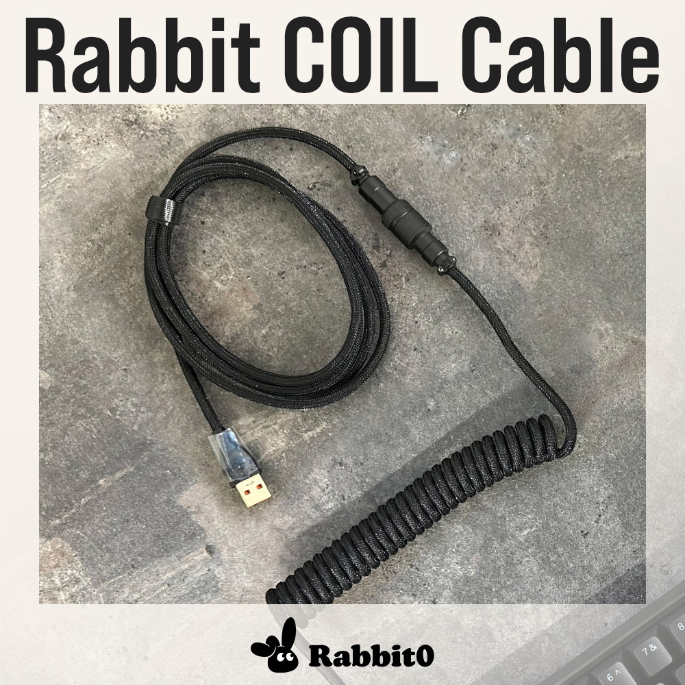 Rabbit TypeC coil cable