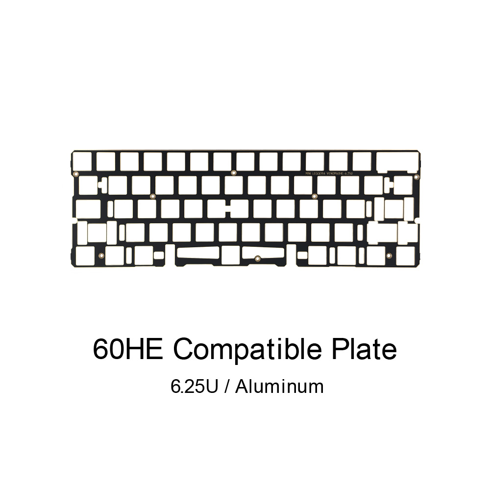 GEON 60HE Compatible Plate 6.25U / ALU