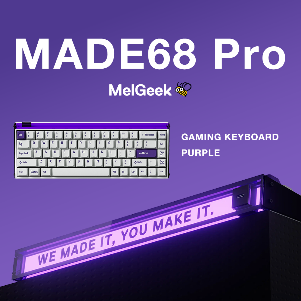 MelGeek MADE68 Pro Purple