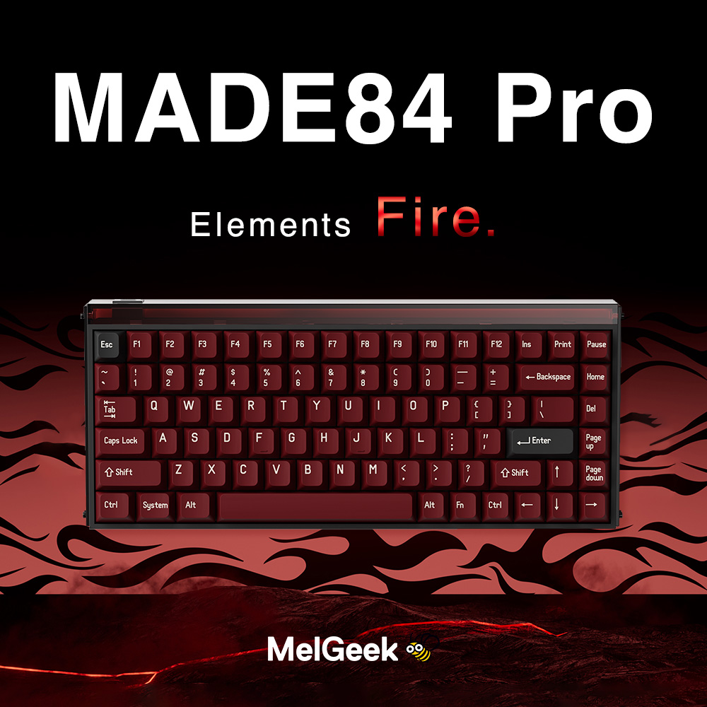 MelGeek MADE84 Pro Elemento Fire