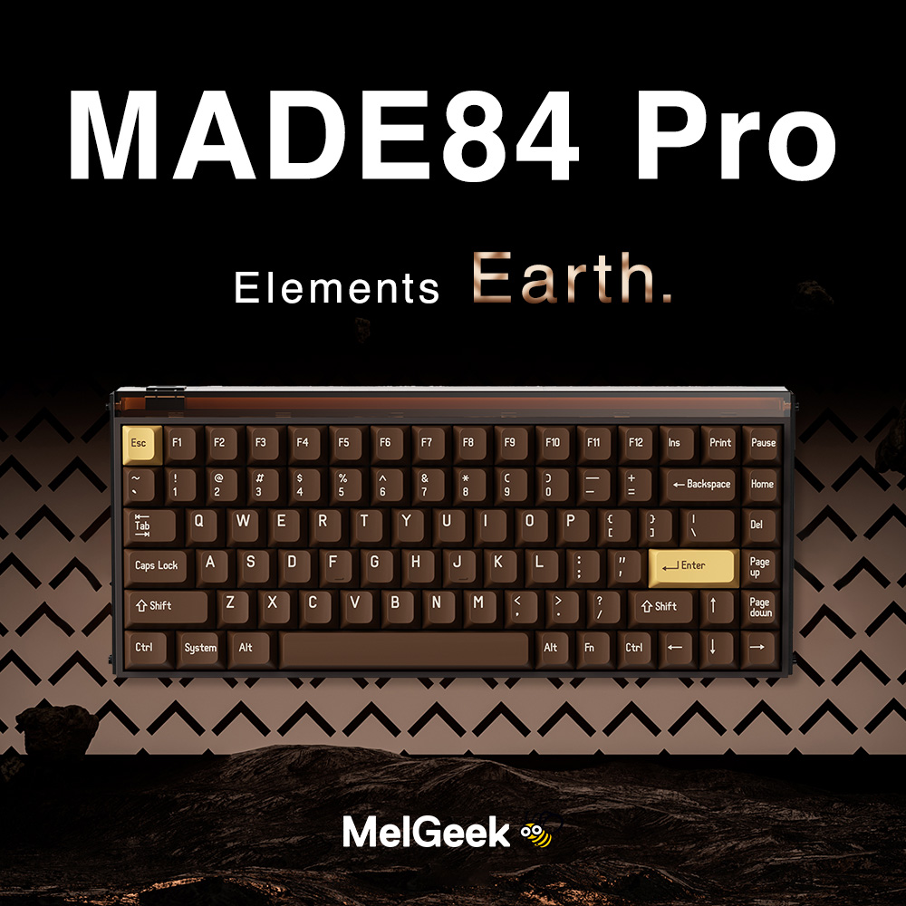 MelGeek MADE84 Pro Elemento Earth