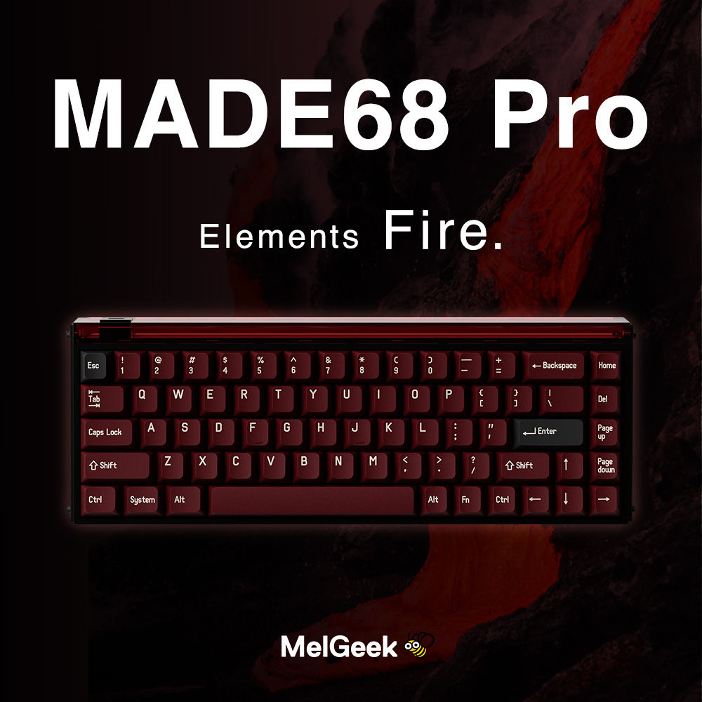 MelGeek MADE68 Pro Elemento Fire