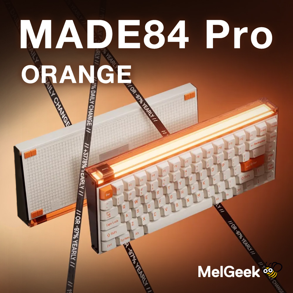 MelGeek MADE84 Pro Orange