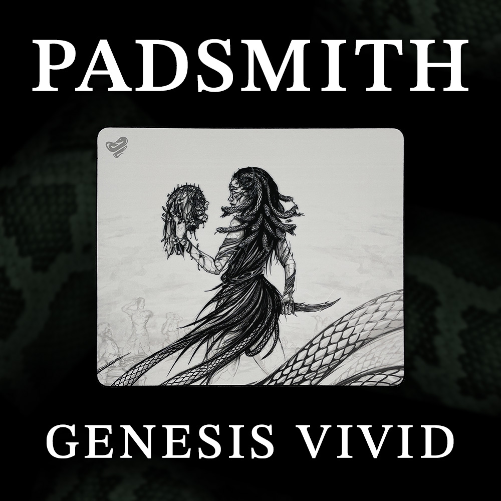 Padsmith Genesis Pro - Medusa ゲーミングマウスパッド